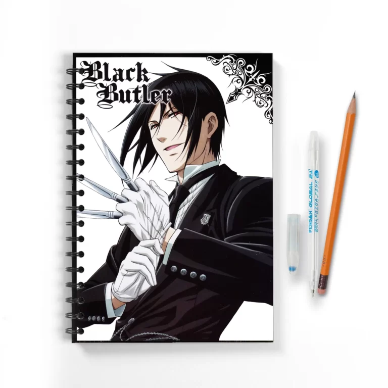 блокнот Тёмный Дворецкий Себастьян - Black Butler