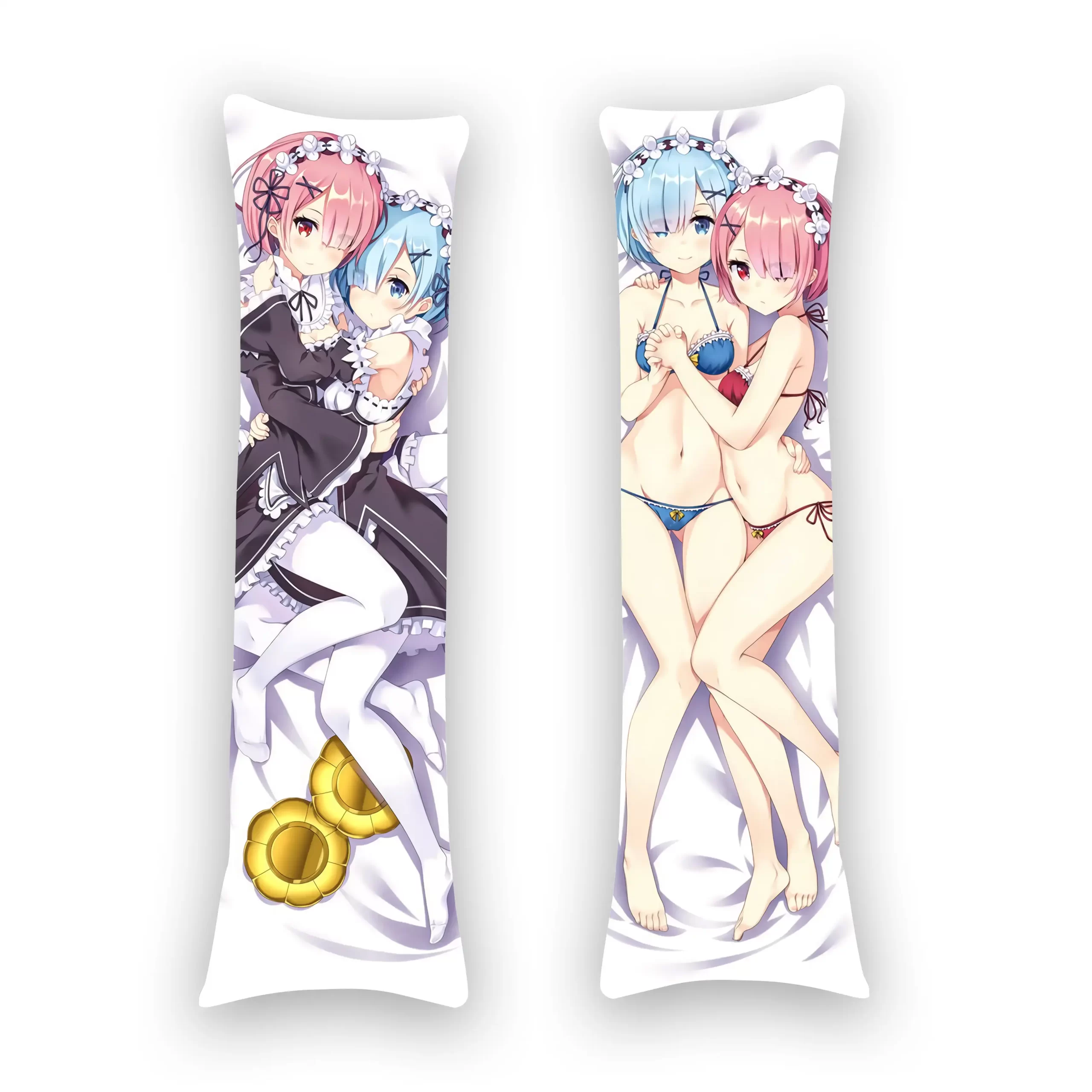 Дакимакура Re:Zero. Жизнь с нуля в альтернативном мире "Рем и Рам"