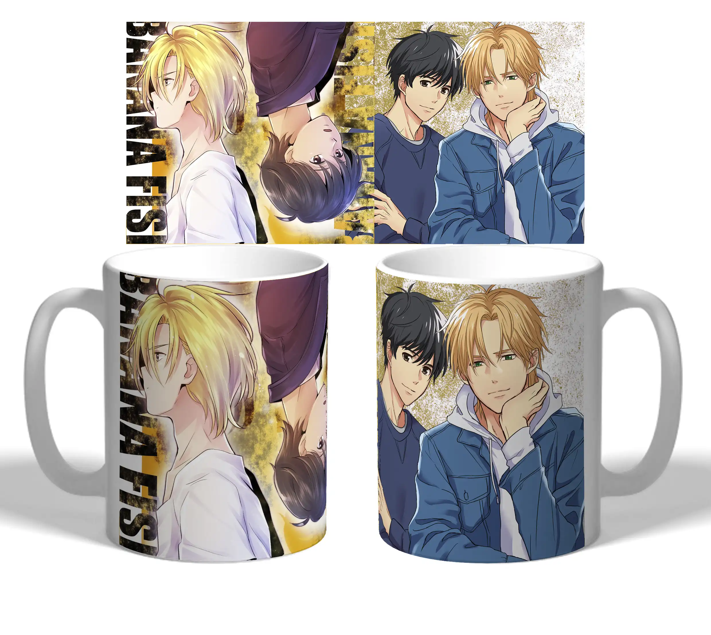 Чашка Банановая рыба‎ “Banana Fish”