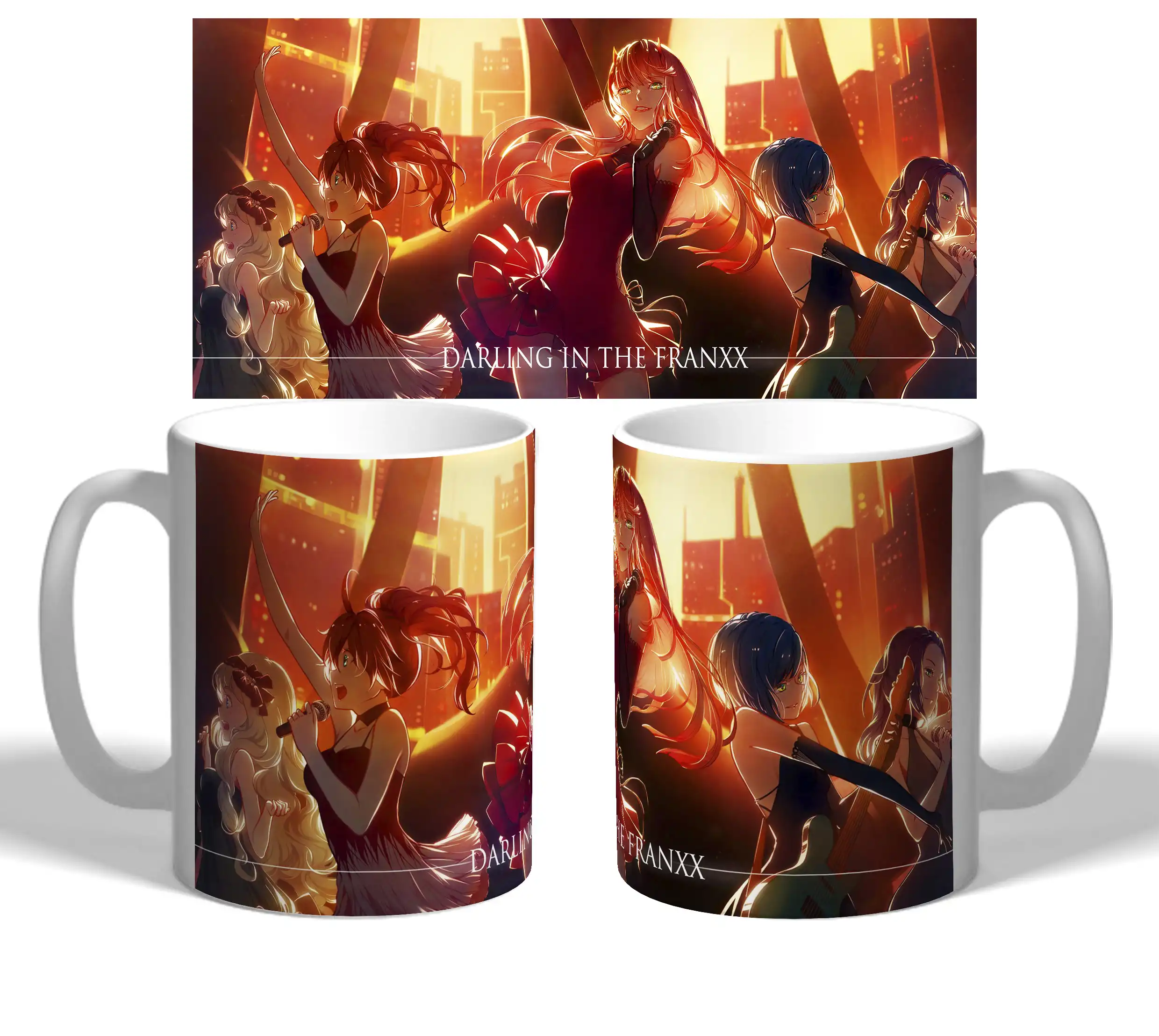 Чашка Милый во франксе "Darling in the FranXX" Код 02