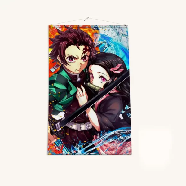Гобелен Клинок рассекающий демонов “Kimetsu no Yaiba”