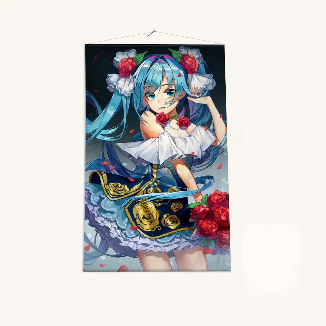 Гобелен Вокалоид "Vocaloid" Мику Хацунэ