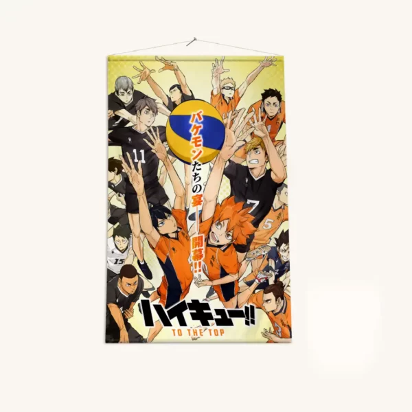 Гобелен Волейбол «Haikyuu!!» Карасуно