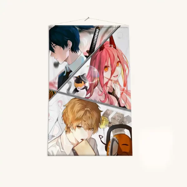 Гобелен Человек-бензопила “Chainsaw Man”