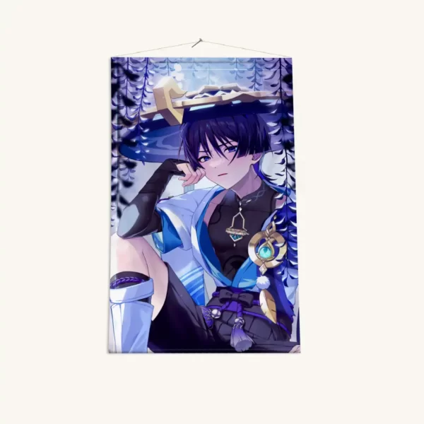 Гобелен Скарамучча Геншин Импакт