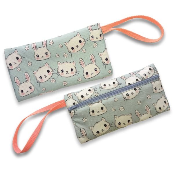 Пенал, косметичка, кошелек Котики "Kitty and rabbit "