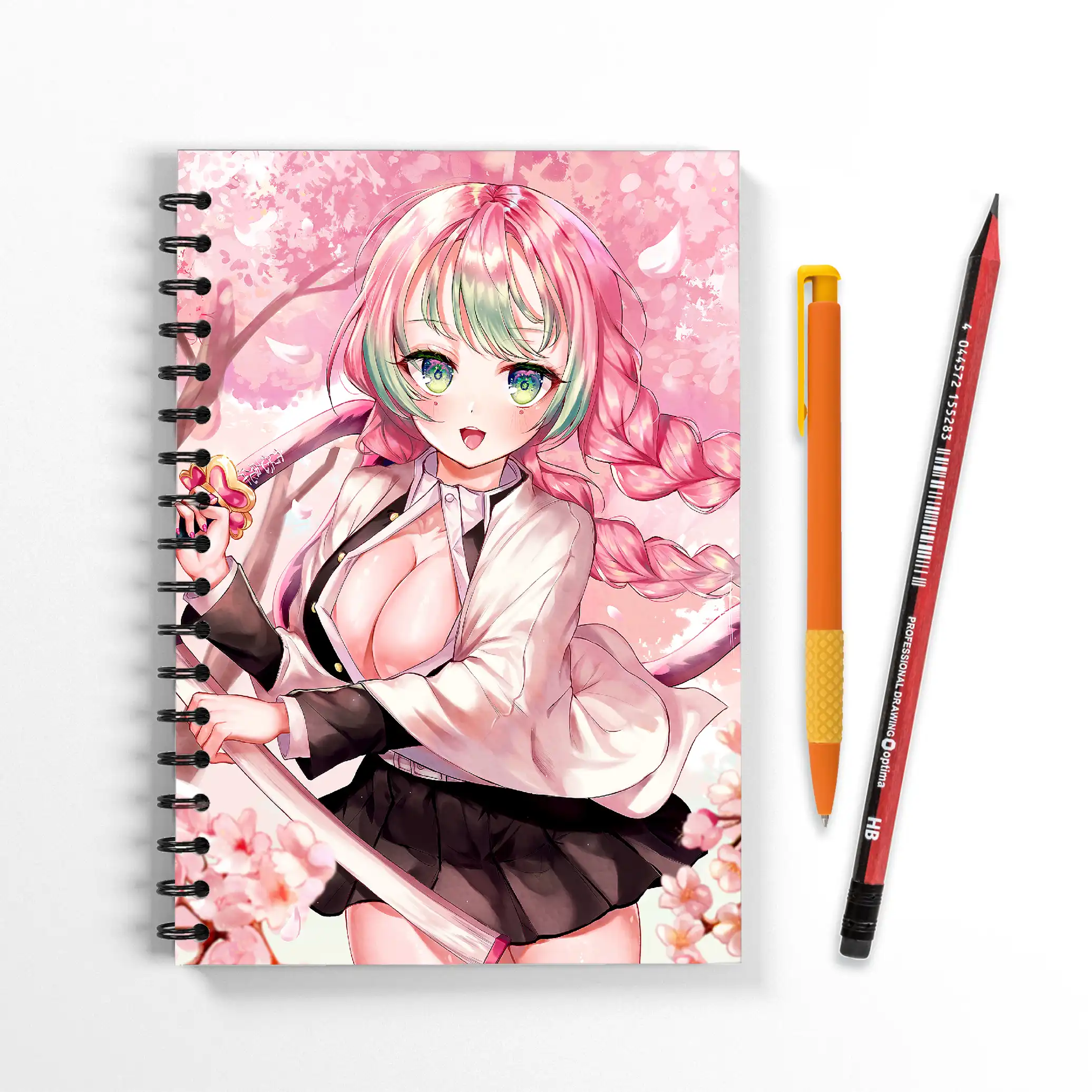 Блокнот Мицури Клинок, рассекающий демонов. Kimetsu no Yaiba; Demon Slayer, формат А5