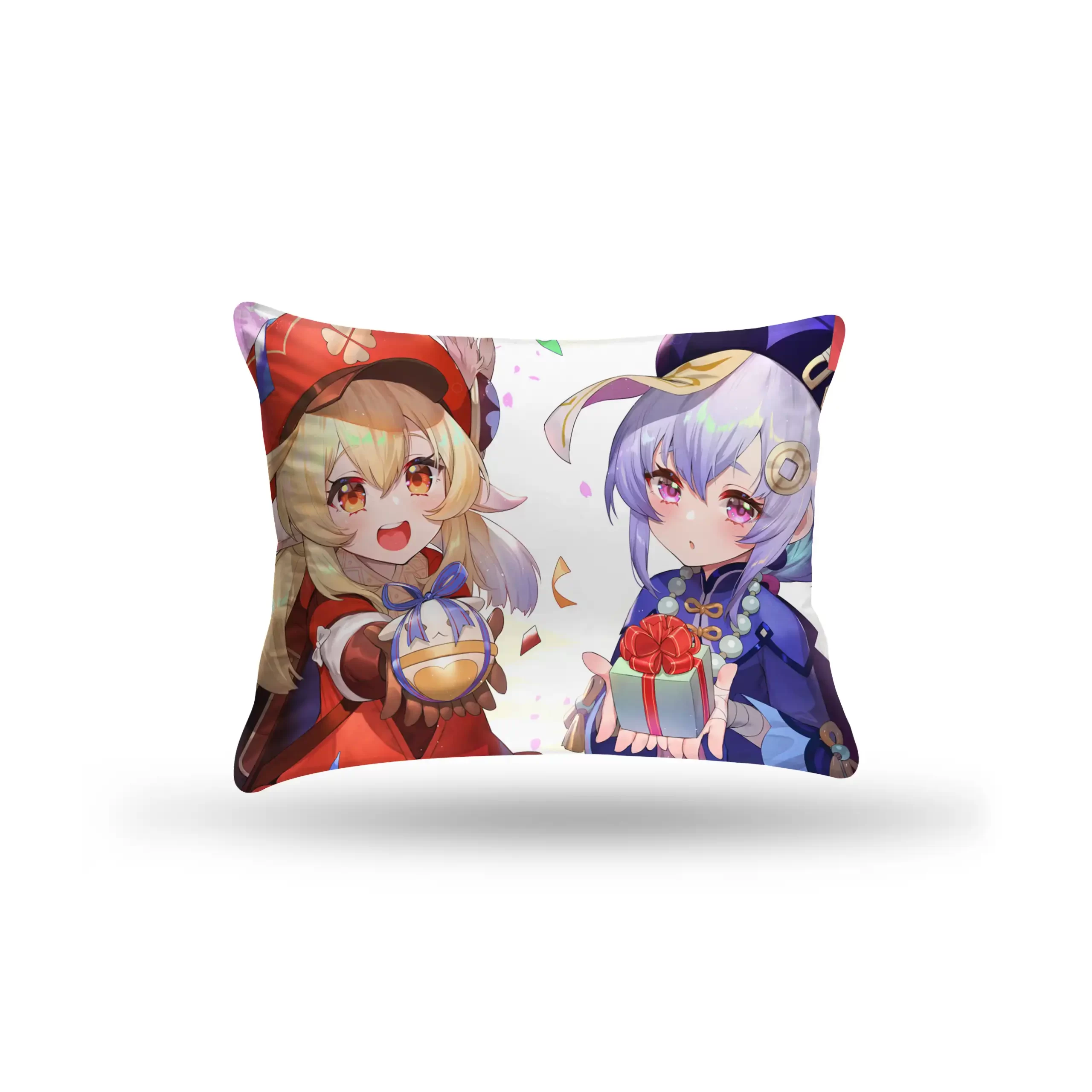 Подушка Геншин Импакт «Genshin Impact» Кли и Цици