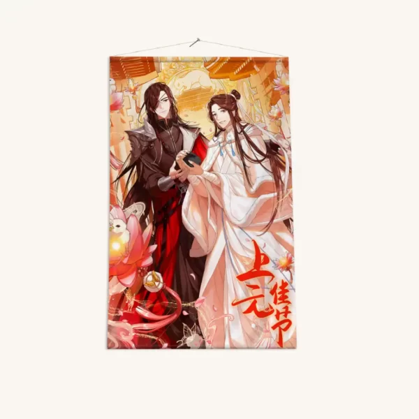 Гобелен Благословение небожителей «Tian Guan Ci Fu» Хуа Чэн и Се Лянь