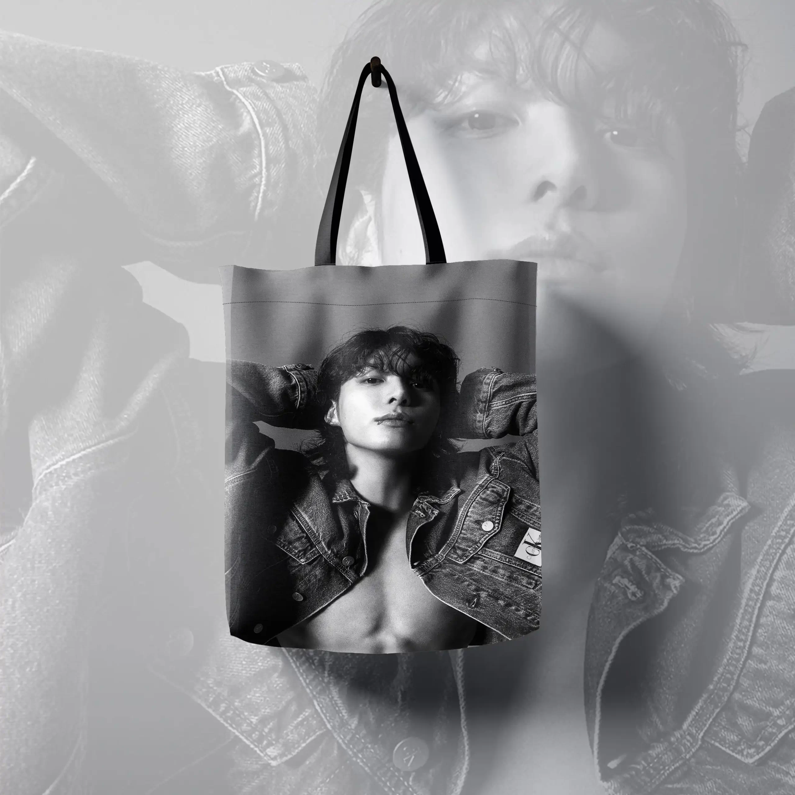 Шопер, эко-сумка K-pop Чонгук «BTS»