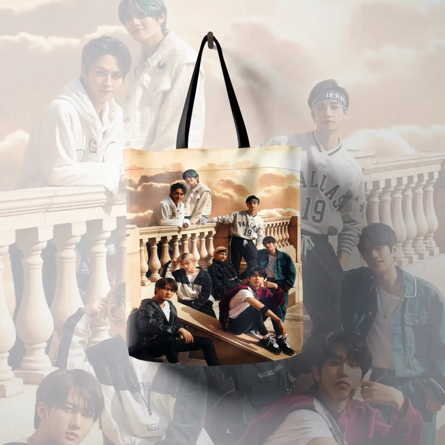 Шопер, эко-сумка K-pop Стрей Кидс «Stray Kids»