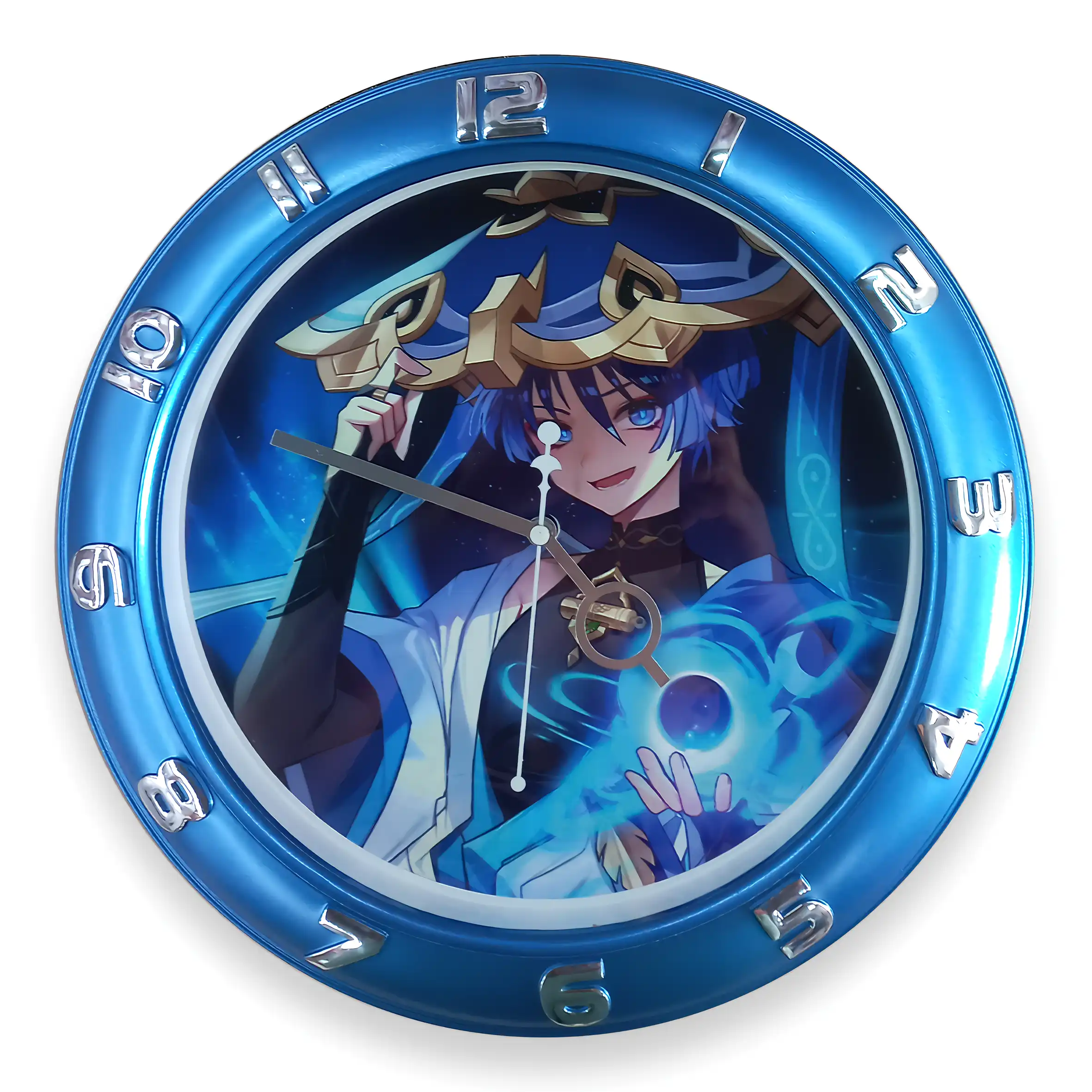 Часы Геншин импакт "Genshin impact" Скарамуча, размер 31см