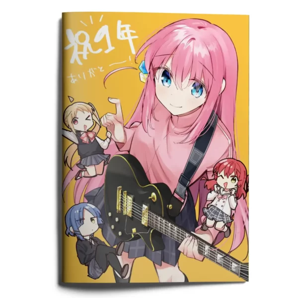 Тетрадь Одинокий рокер! “ Bocchi za Rokku!”