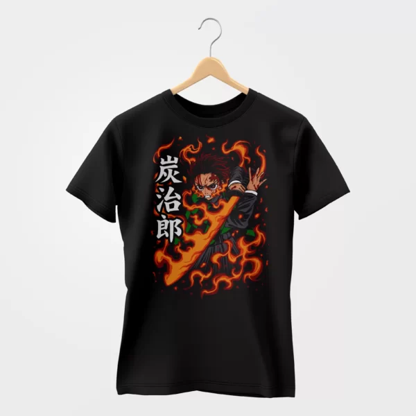 Футболка Клинок рассекающий демонов "Demon Slayer" Танджиро Камадо