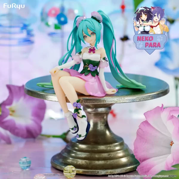 Фигурка Хатсуне Мику – VOCALOID | Flower Fairy Morning Glory Pink Color Ver. Noodle Stopper