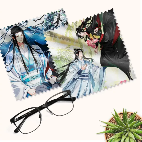 Салфетка для очков Магистр Дьявольского культа «Mo Dao Zu Shi» Лань Чжань и Вэй Ин