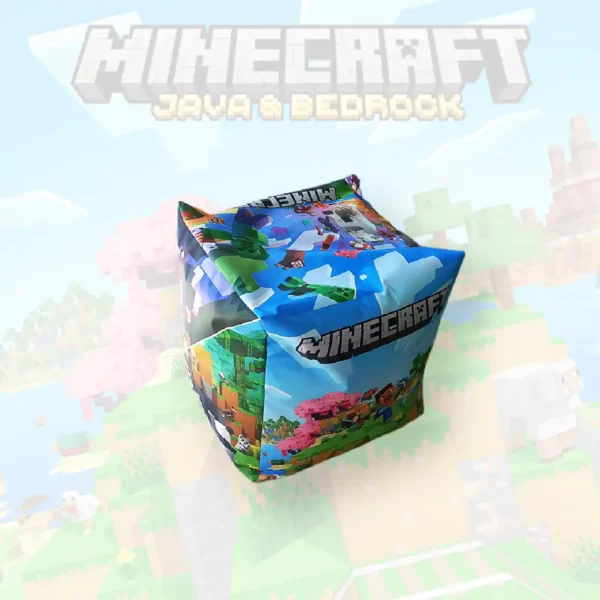 Бескаркасное кресло-мешок Майнкрафт "Minecraft"