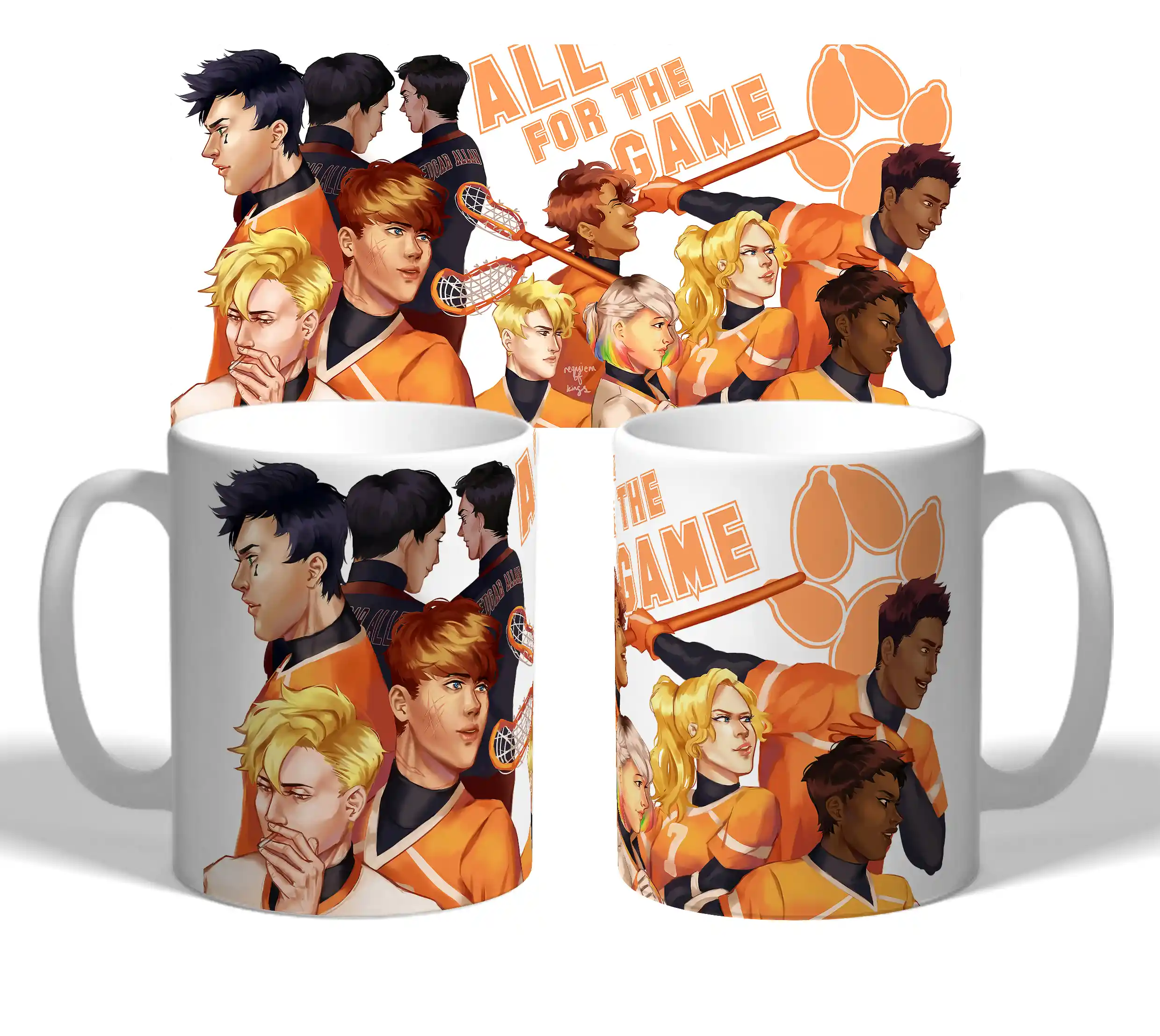 Чашка Всё ради игры "All for the game" или "The Foxhole Court"