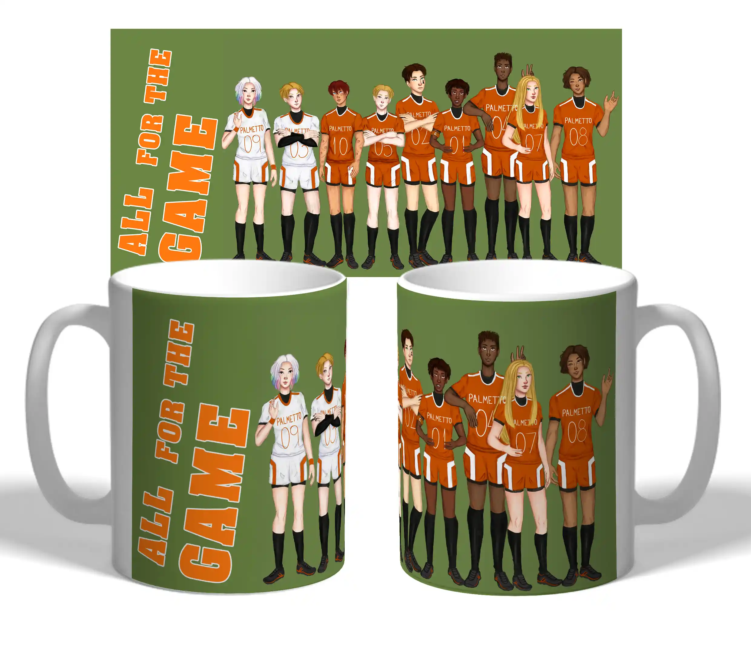 Чашка Всё ради игры "All for the game" или "The Foxhole Court"