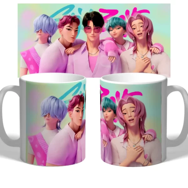 Чашка Кейпоп-охотницы на демонов «KPop Demon Hunters»