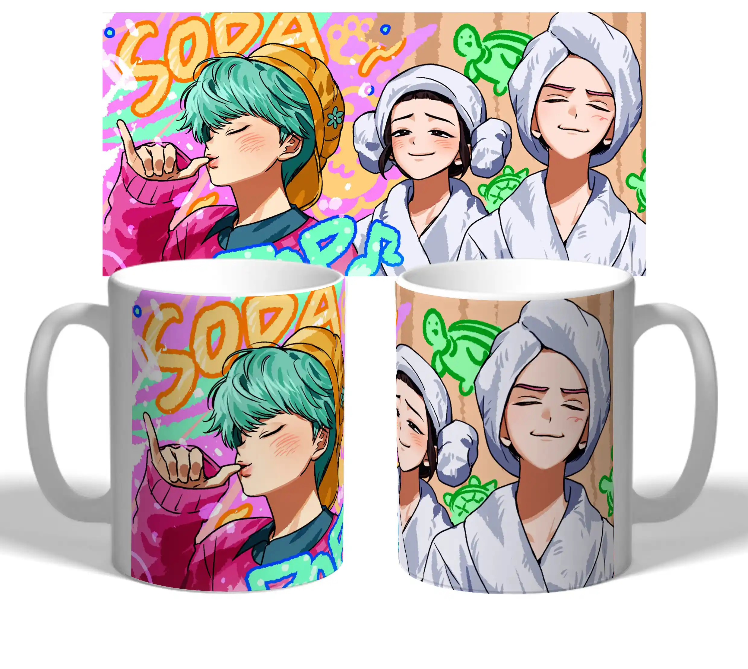 Чашка Кейпоп-охотницы на демонов «KPop Demon Hunters»