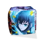 Бескаркасное кресло-мешок | пуф Клинок, рассекающий демонов «Demon Slayer»