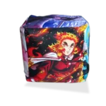 Бескаркасное кресло-мешок | пуф Клинок, рассекающий демонов «Demon Slayer»