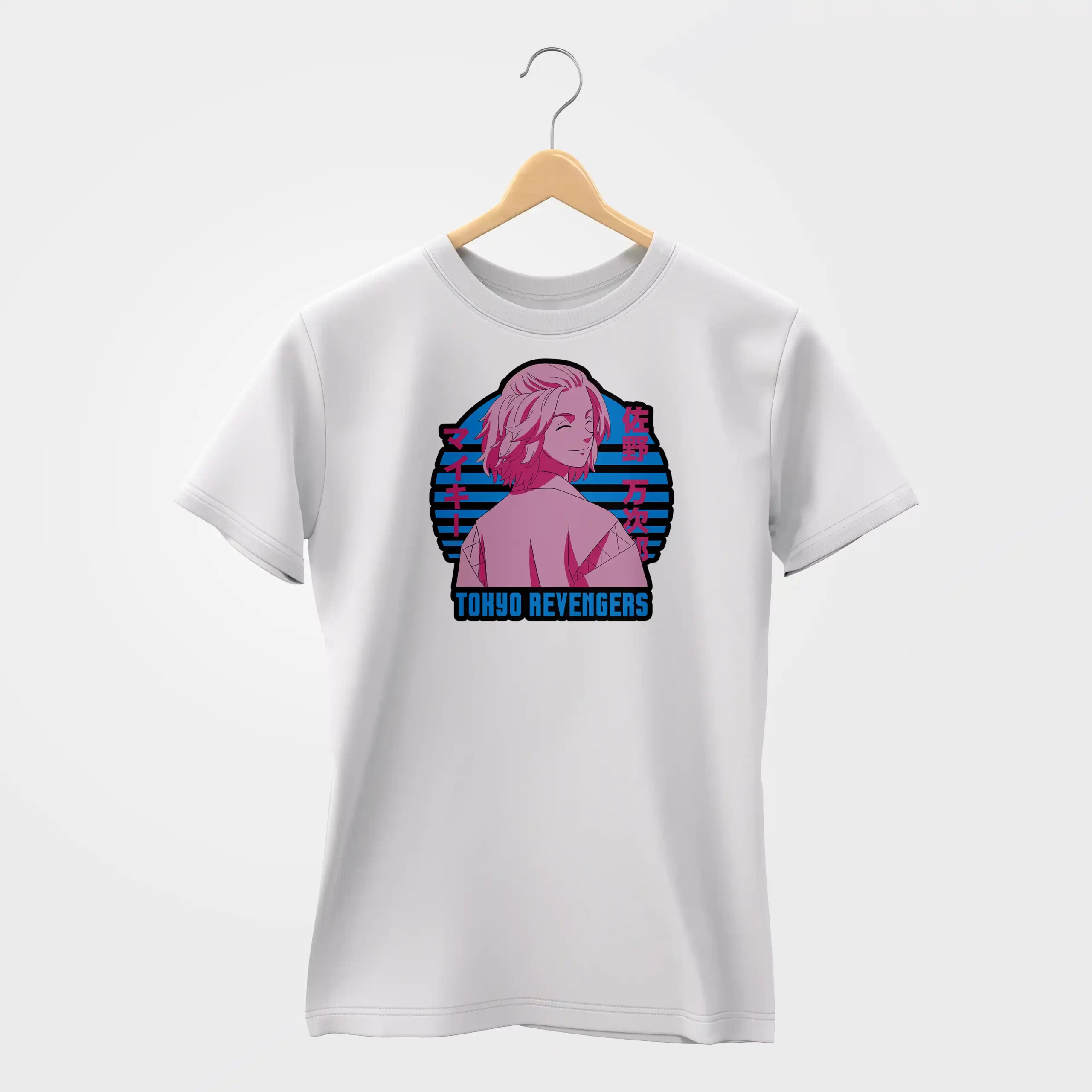 1MockUp 4 Токийские мстители Майки белая_result Футболка Токийские мстители «Tokyo Revengers»