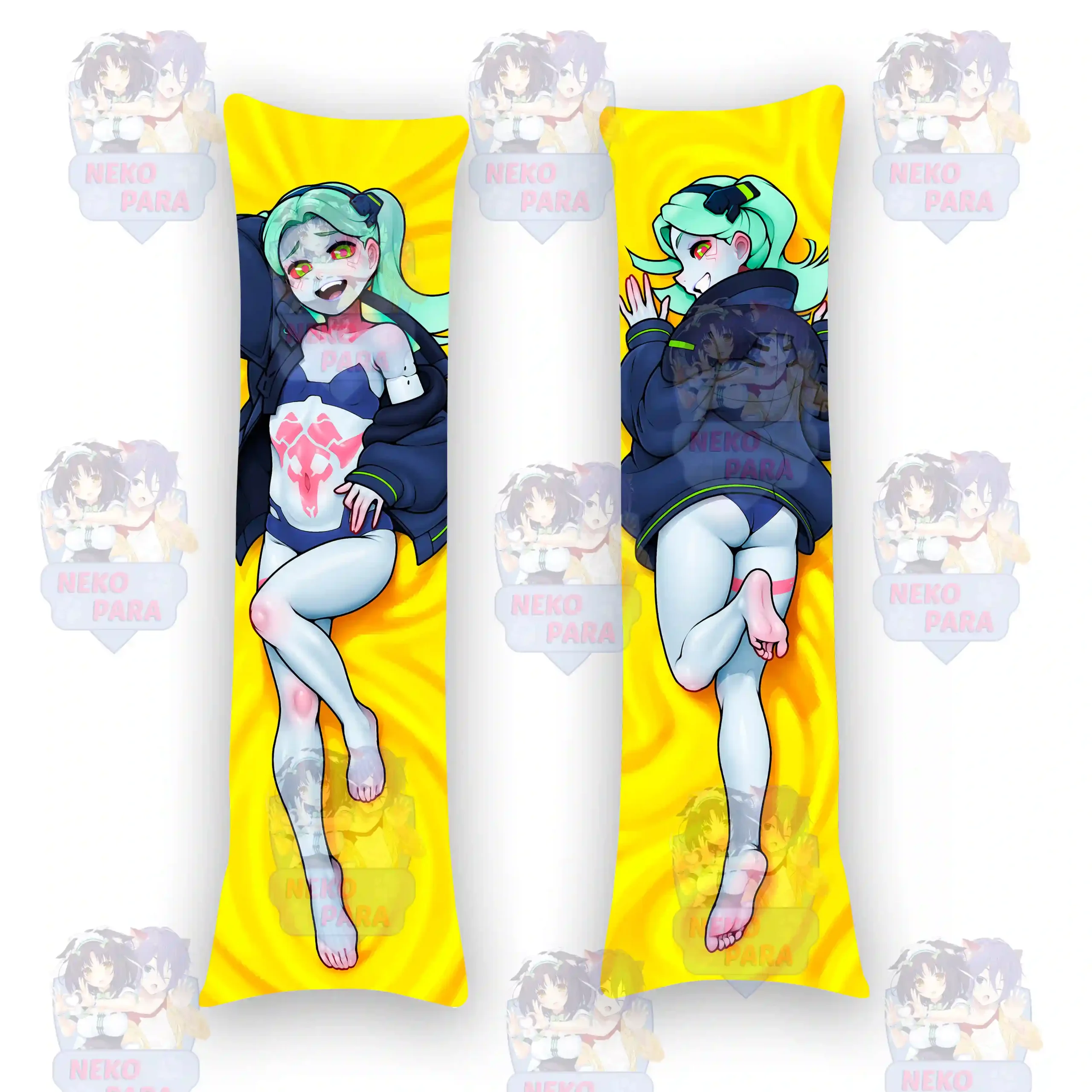 1 заготовка под Даку Киберпанк D1605_result Дакимакура Киберпанк 2077 “Cyberpunk 2077” Ребекка