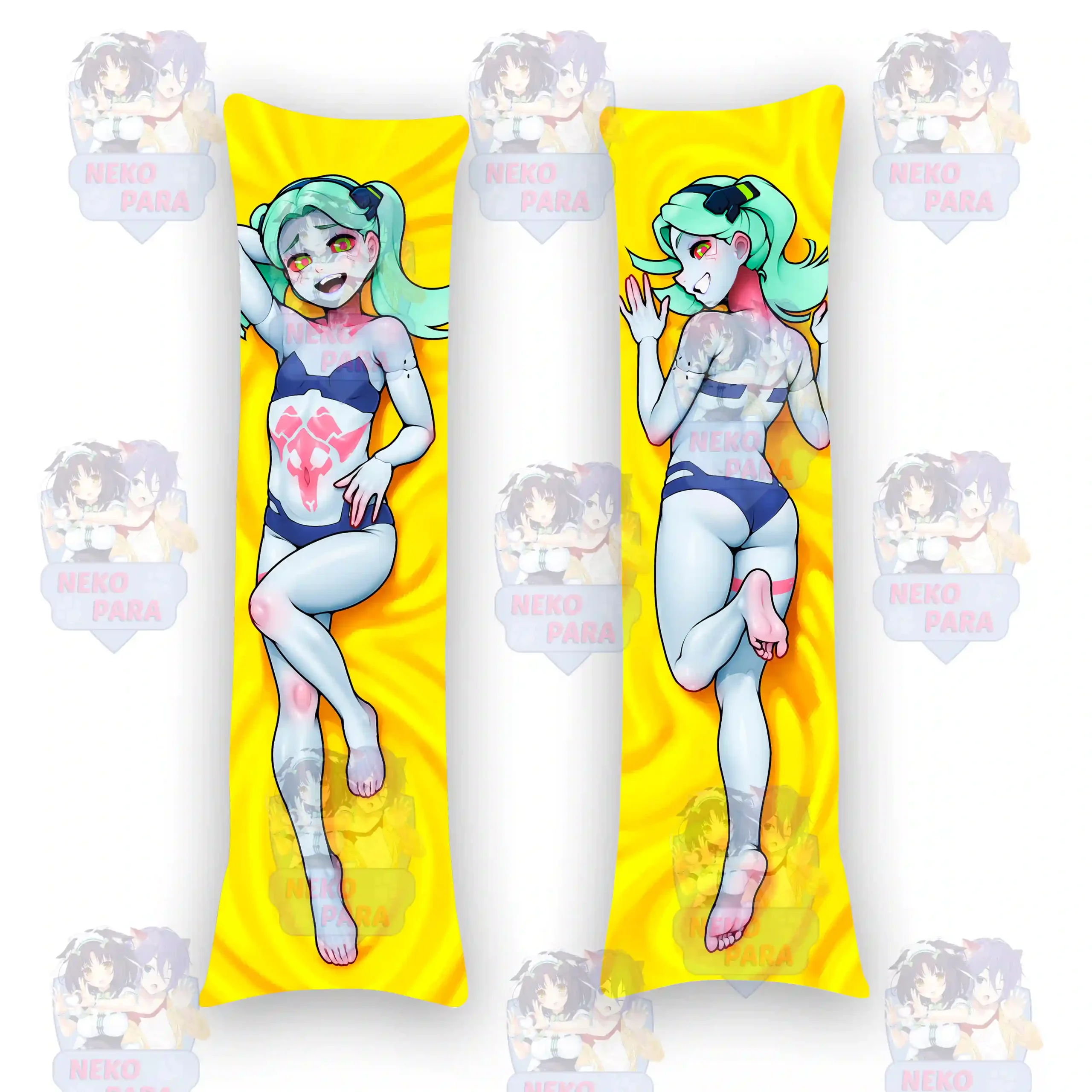 1 заготовка под Даку Киберпанк D1606_result Дакимакура Киберпанк 2077 “Cyberpunk 2077” Ребекка