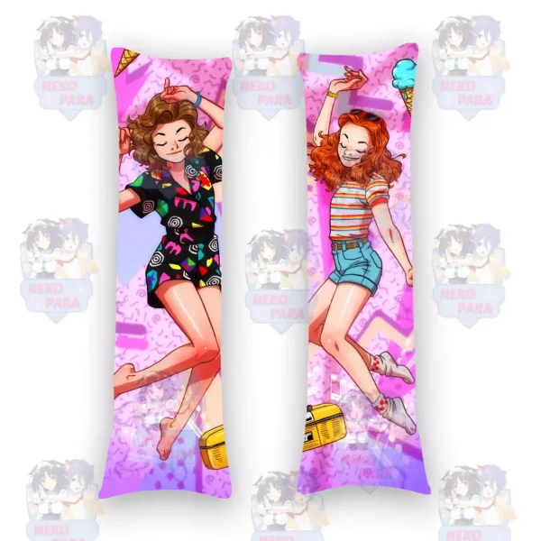 Дакимакура Очень странные дела «Stranger-Things» Макс Мэйфилд и Одиннадцать