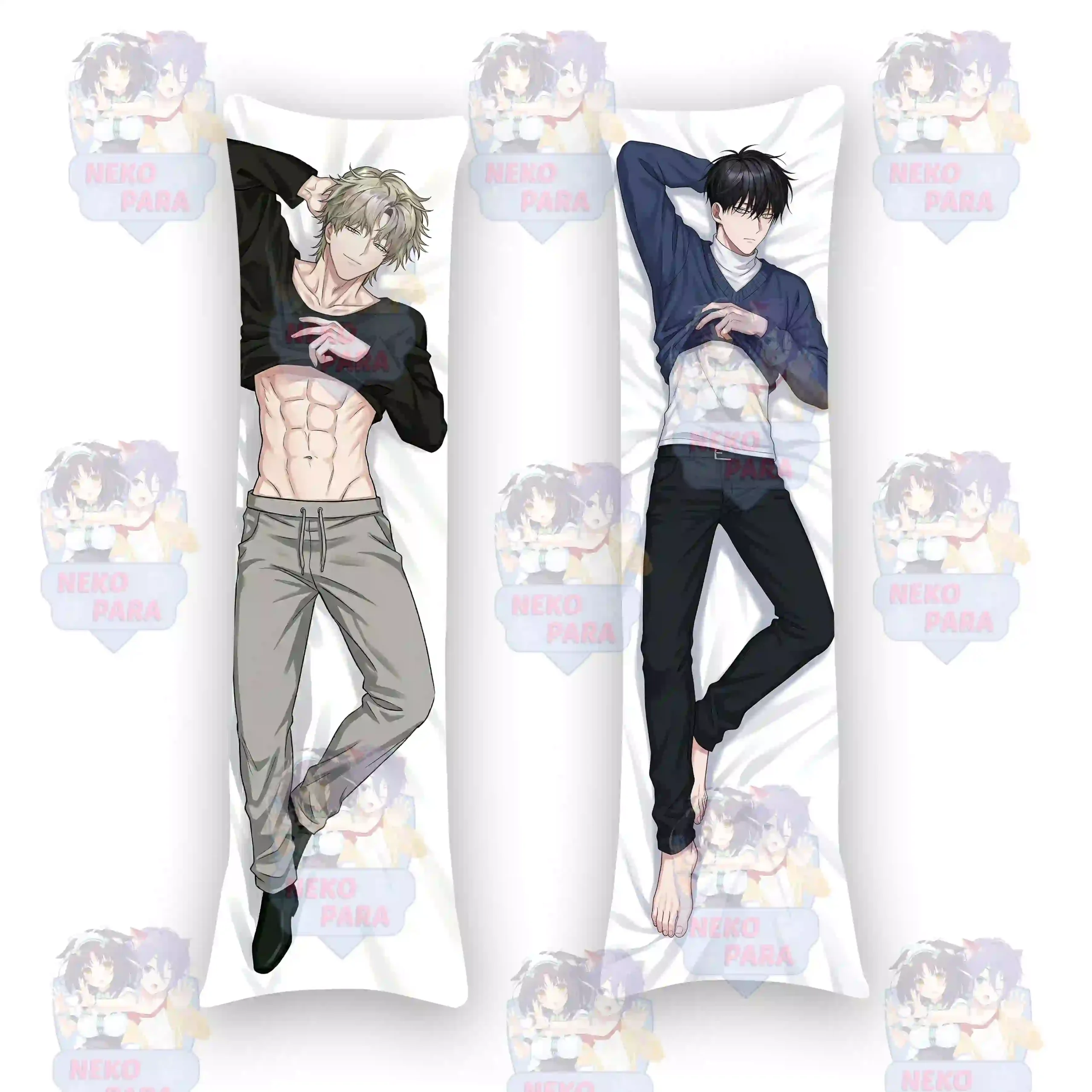 Дакимакура Ночь у берега «Night by the Sea» Ё Тэджу и Ким Ыйхён